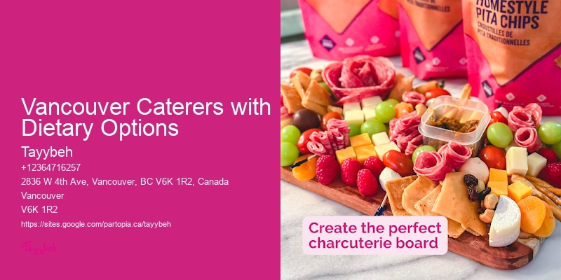 Halal Catering Vancouver Caterers with Dietary Options