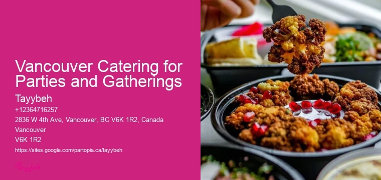 Finger Food Catering Vancouver Catering for Parties and Gatherings