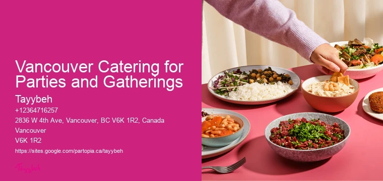 Top-Rated Halal Caterers Vancouver Catering for Parties and Gatherings