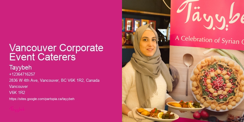 Last-Minute Office Catering Vancouver Corporate Event Caterers