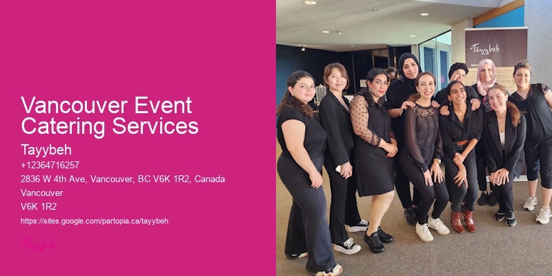 Vancouver Event Catering Services