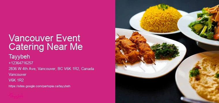 Last-Minute Lunch Catering Vancouver Event Catering Near Me