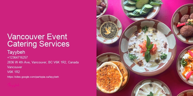 Event Buffet Catering Vancouver Event Catering Services