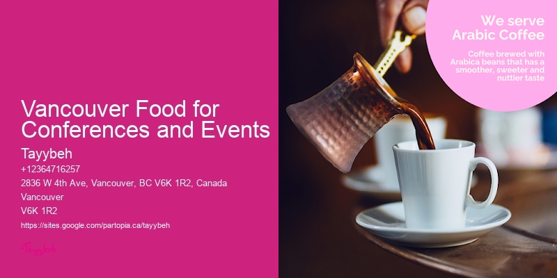 Office Catering Menu Vancouver Food for Conferences and Events