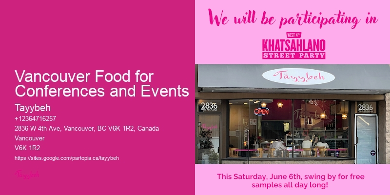 Vegan Office Catering Vancouver Food for Conferences and Events