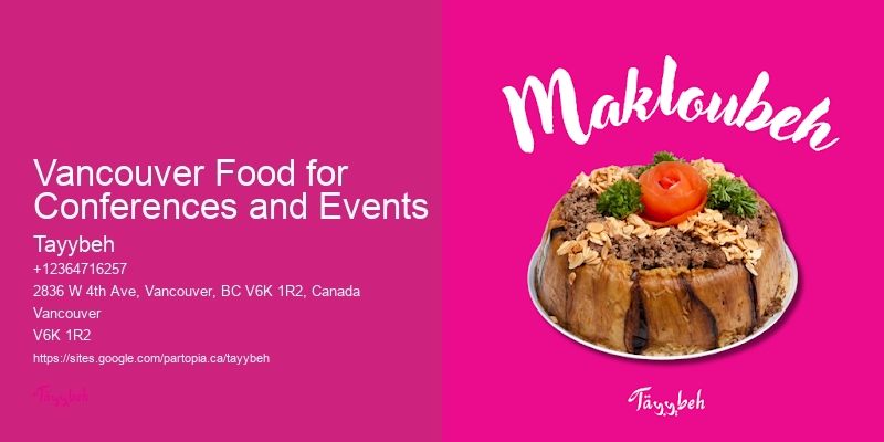 Lunch Platters Catering Vancouver Food for Conferences and Events
