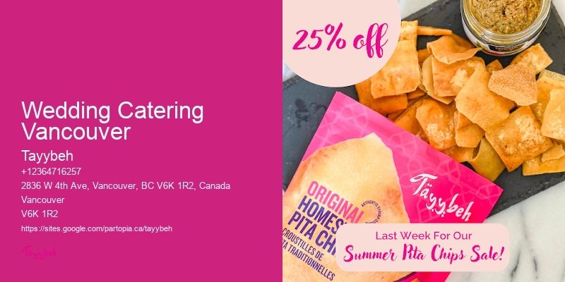 Eco-Friendly Catering Wedding Catering Vancouver Events