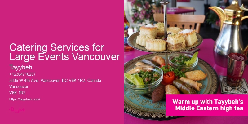 Catering Services for Large Events Vancouver