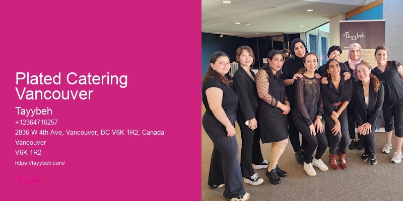 Plated Catering Vancouver