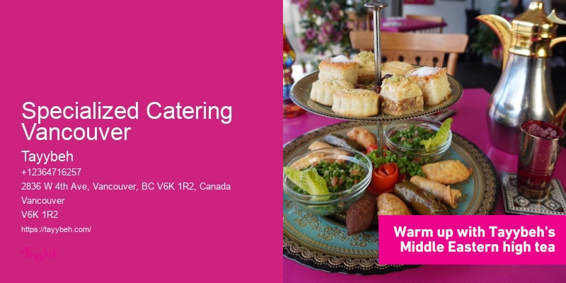 Specialized Catering Vancouver