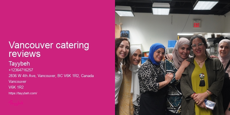 Vancouver catering reviews