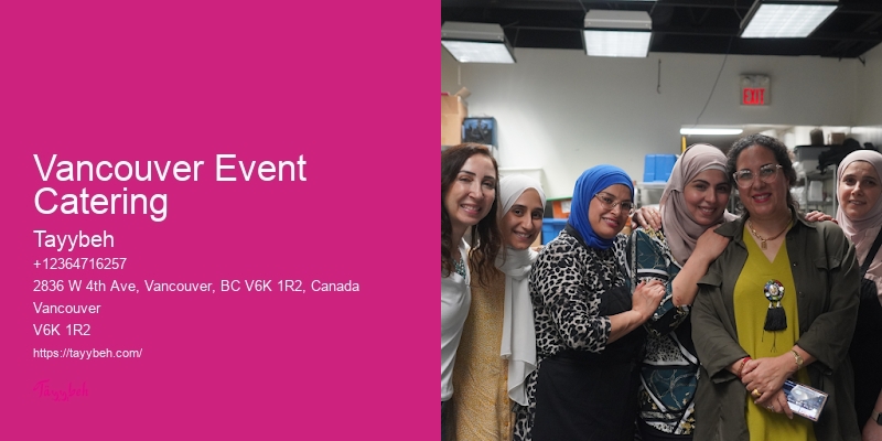 Vancouver Event Catering