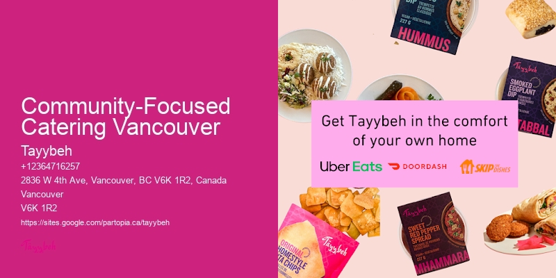 Community-Focused Catering Vancouver