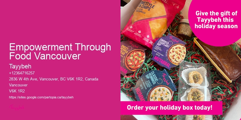 Empowerment Through Food Vancouver