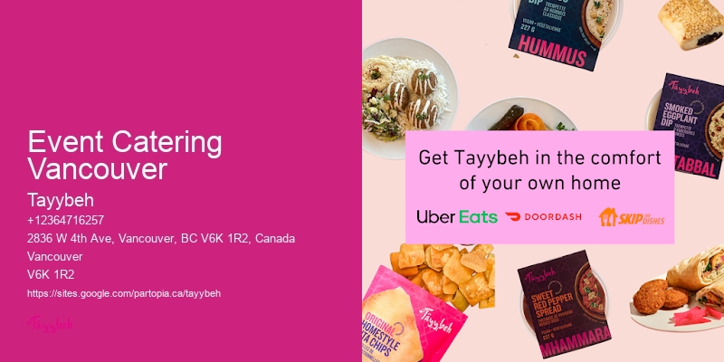 Event Catering Vancouver