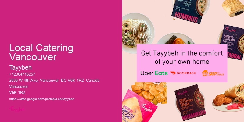Local Catering Vancouver