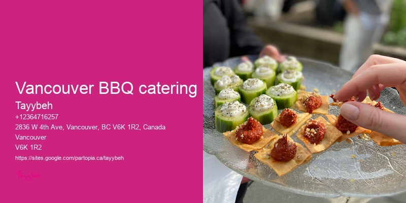 Vancouver BBQ catering
