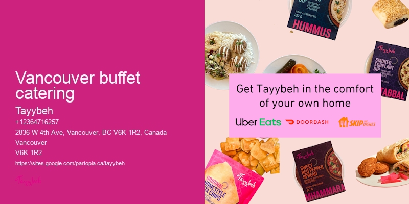 Vancouver buffet catering