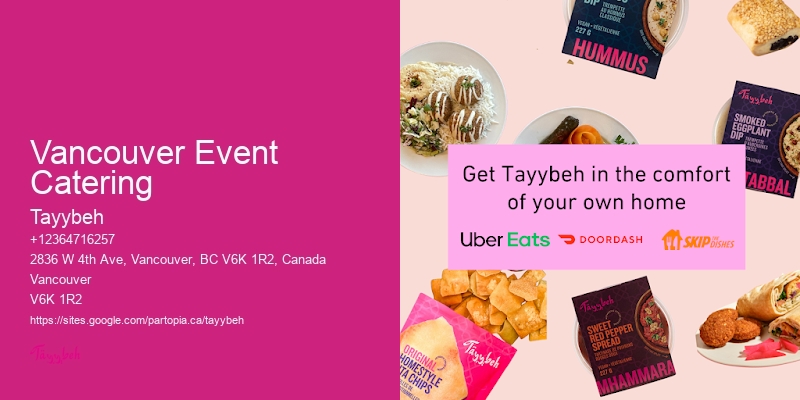 Vancouver Event Catering