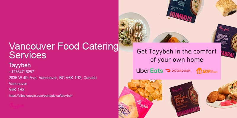 Vancouver Food Catering Services