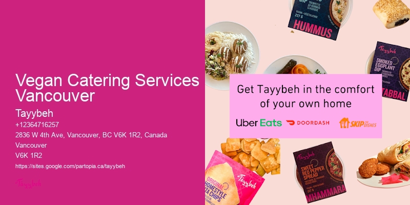 Vegan Catering Services Vancouver