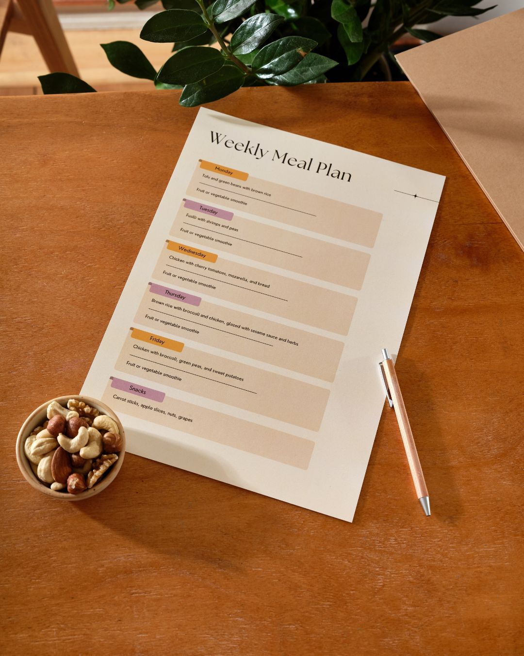 Time-saving strategies for meal planning with labeled and organized food