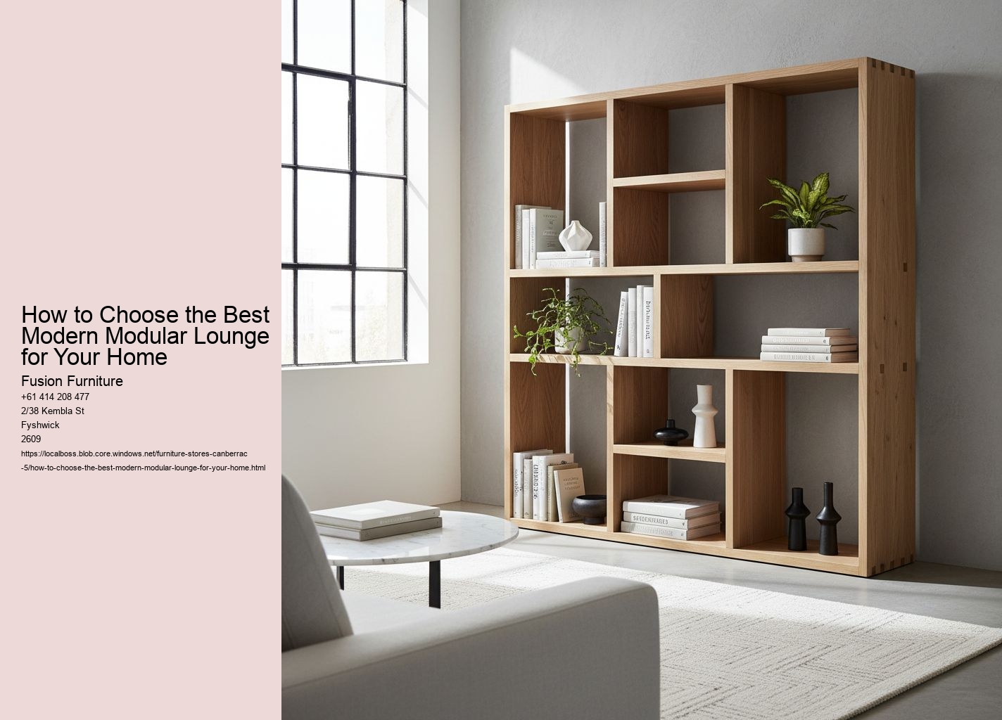 How to Choose the Best Modern Modular Lounge for Your Home