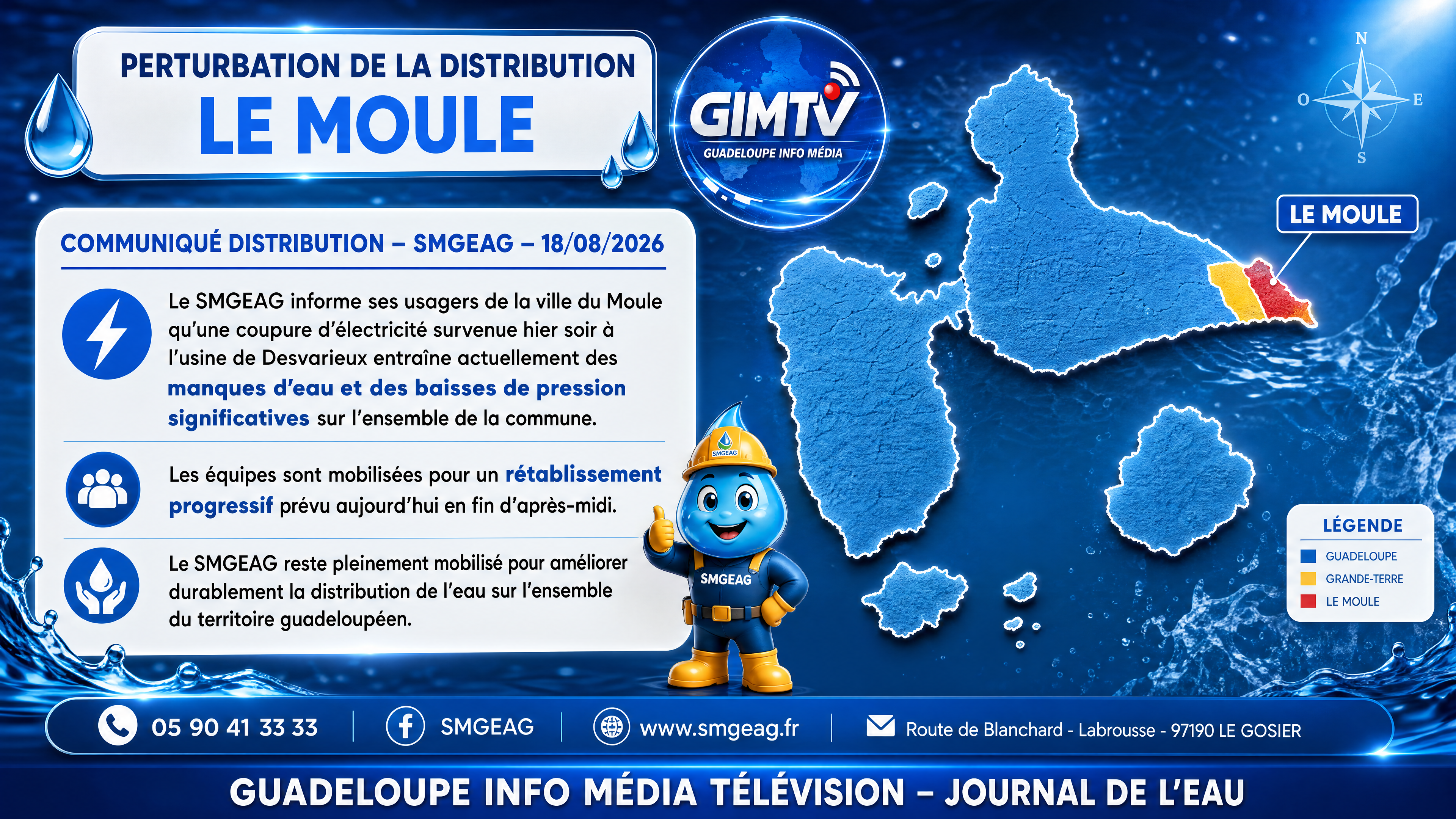 Perturbation de la distribution LE MOULE