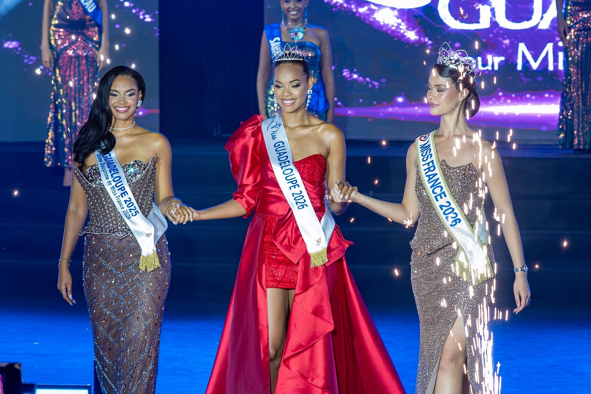 Miss Guadeloupe 2026 et ses dauphines