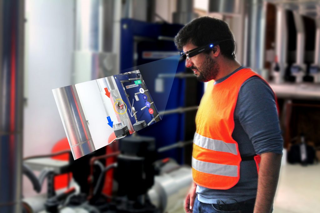 SmartGlasses as a Hands-free  industrial operations tool