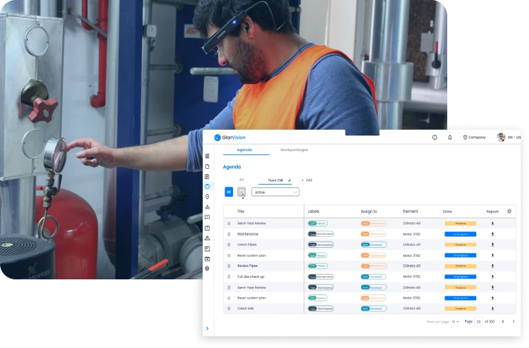 Manufacuring Industry implementing the Augmented and Connected Worker