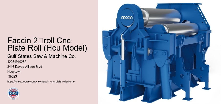 Faccin 2‑roll Cnc Plate Roll (Hcu Model)