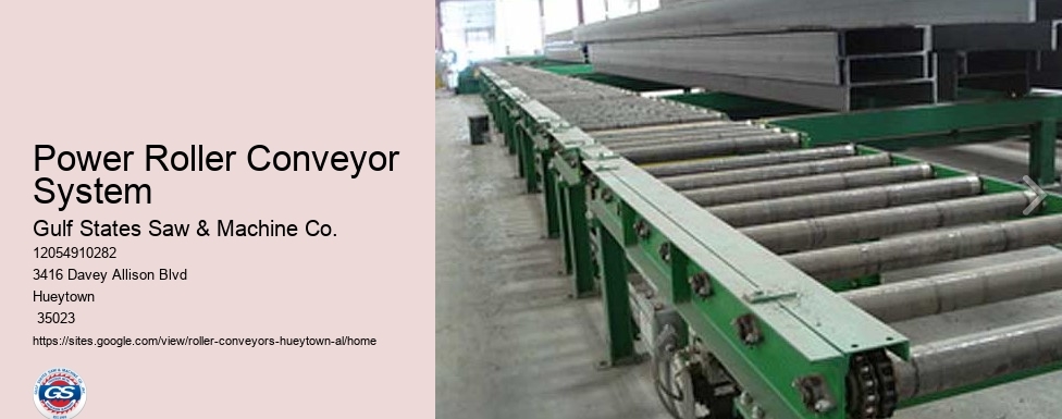 Power Roller Conveyor System