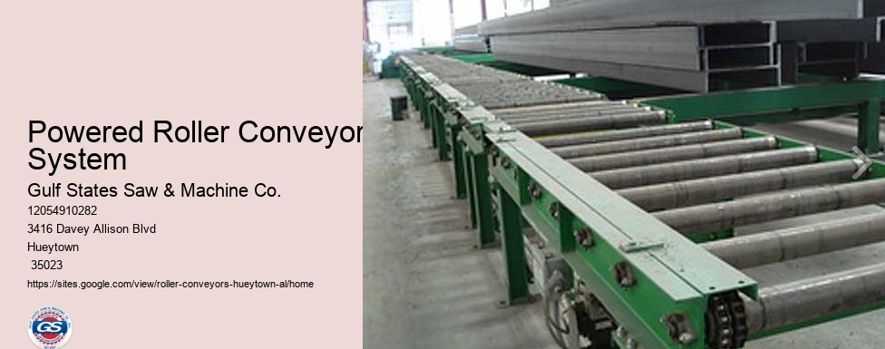 Powered Roller Conveyor System