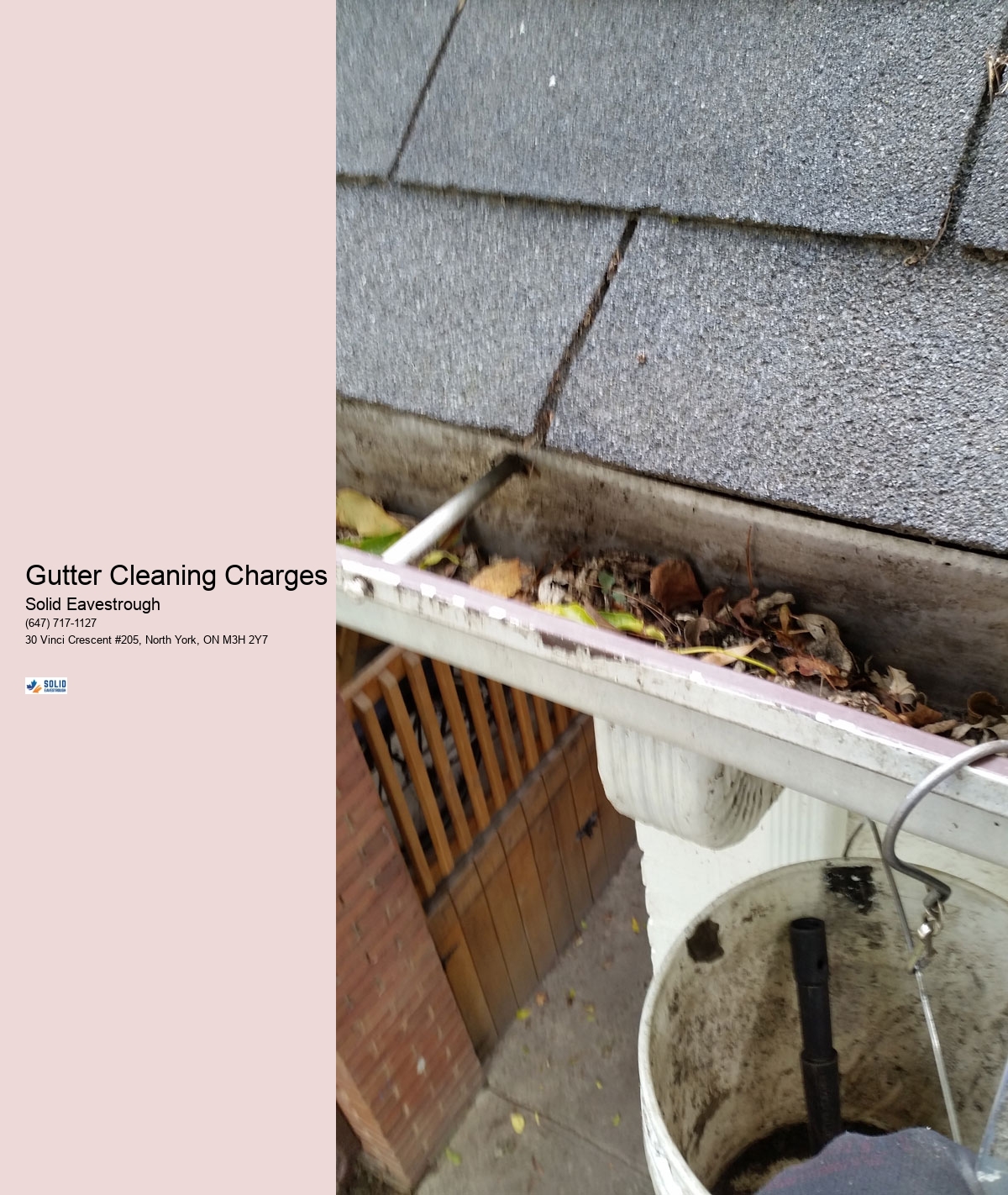 Gutter Cleaning Charges