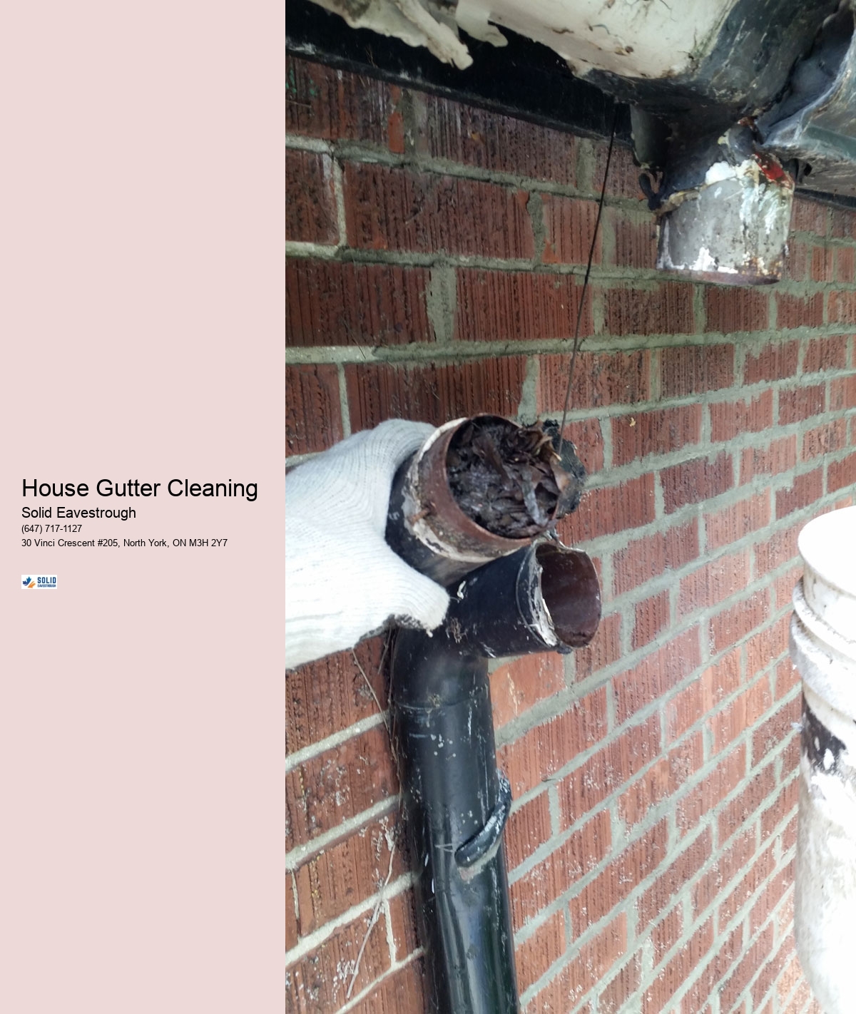 House Gutter Cleaning