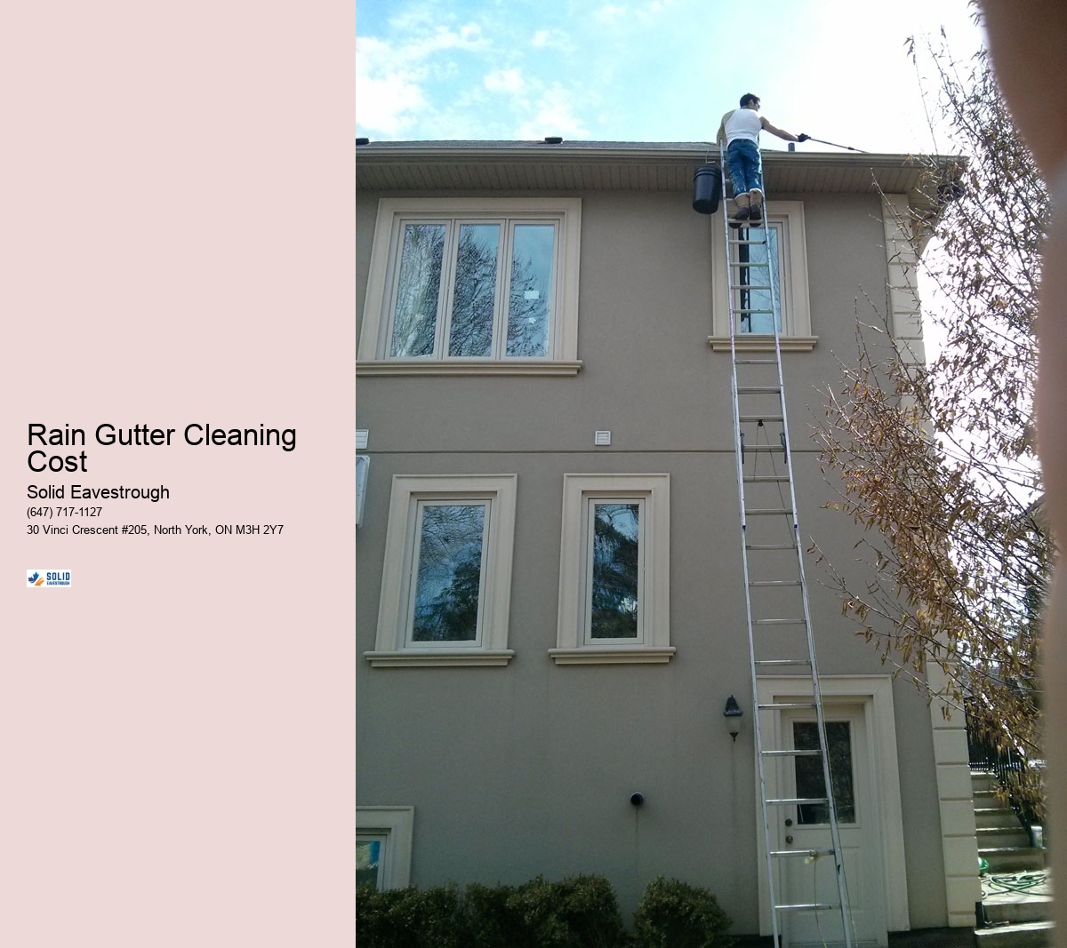 Rain Gutter Cleaning Cost