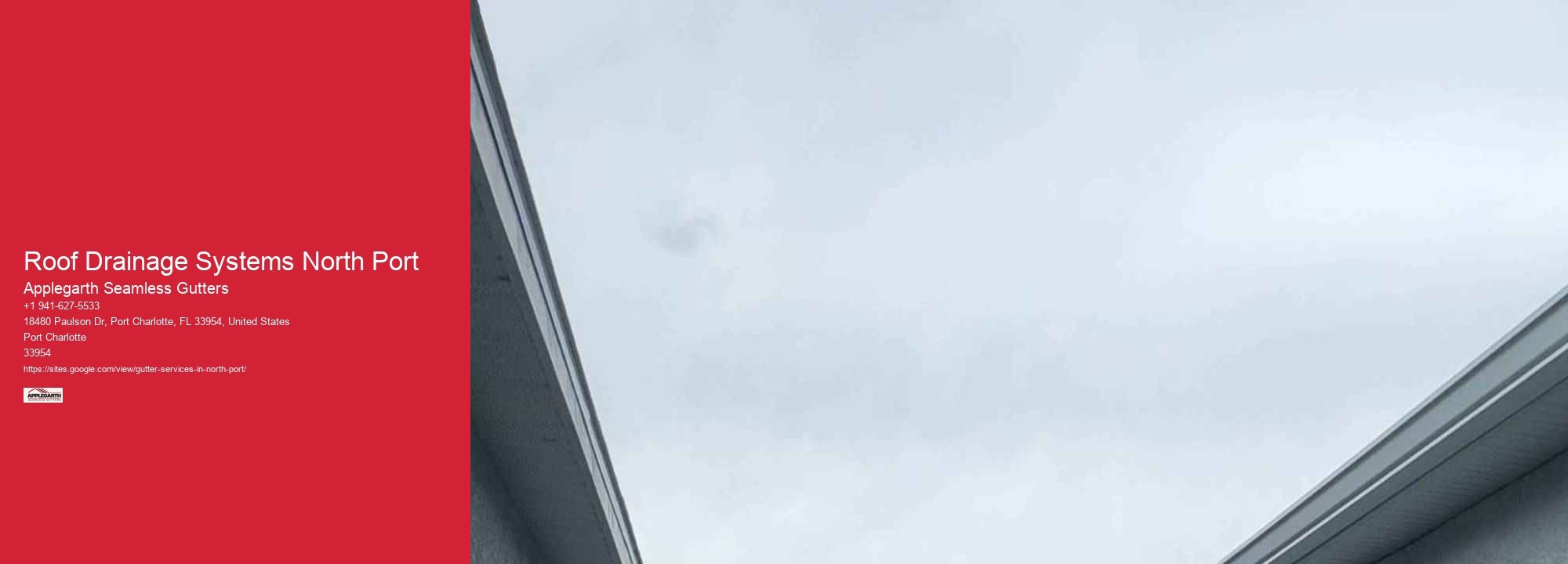 Roof Drainage Systems North Port