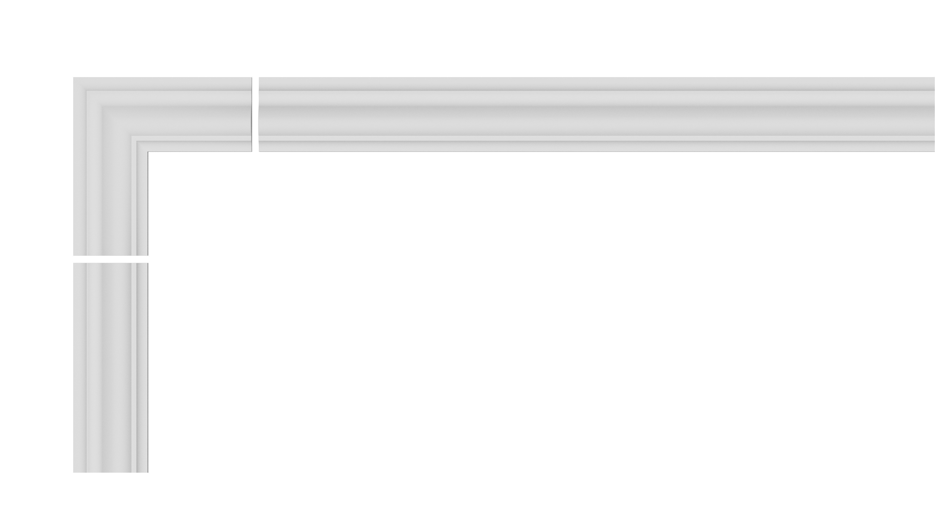 Angle de moulure M55A 12 x 12 cm