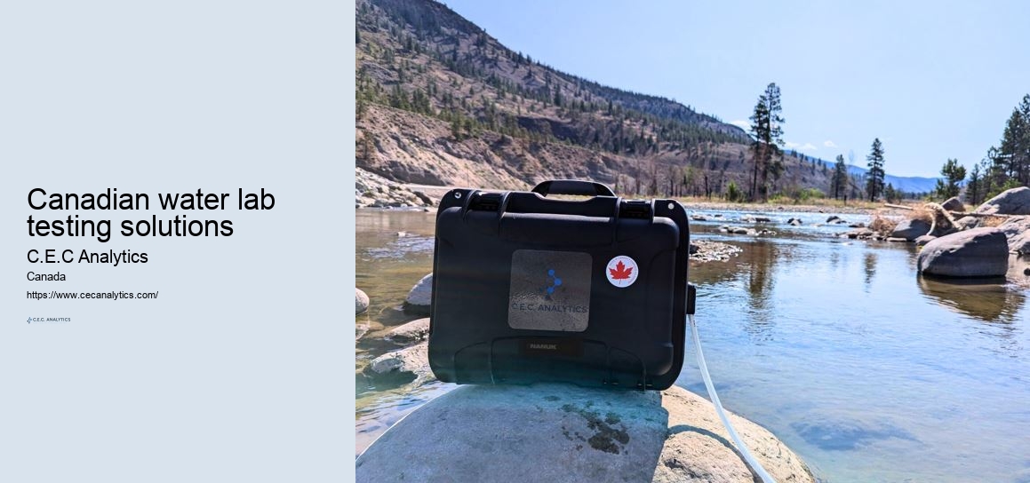 Canadian water lab testing solutions