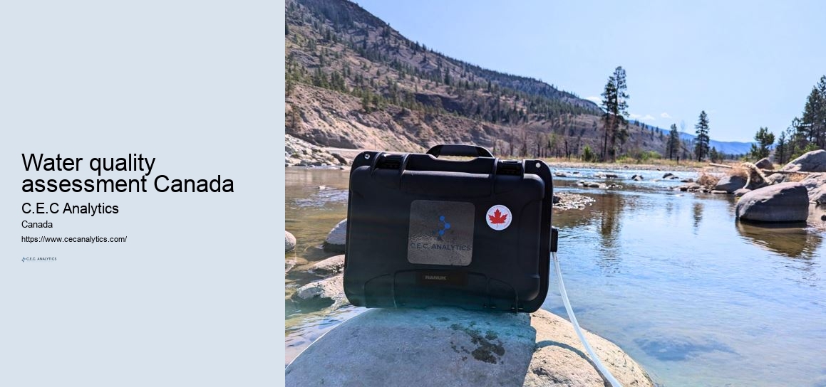 Water quality assessment Canada