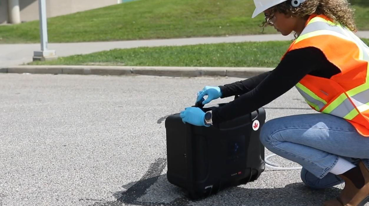 Local water testing services Professional water sample collection Canada