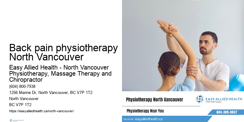 Back pain physiotherapy North Vancouver