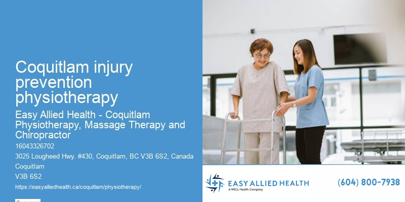 Physiotherapy Center Coquitlam injury prevention physiotherapy