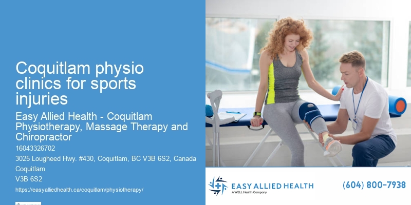 Coquitlam physio clinics for sports injuries Senior Rehab Specialists