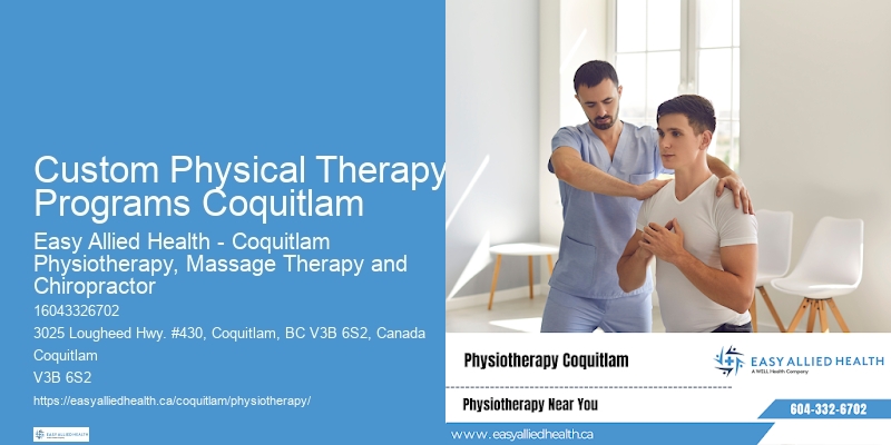 Top Physiotherapy Clinics Custom Physical Therapy Programs Coquitlam