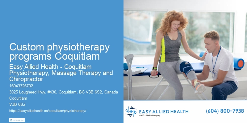 Physiotherapy Clinic Custom physiotherapy programs Coquitlam