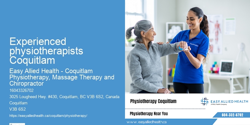 Chronic pain physiotherapy Experienced physiotherapists Coquitlam