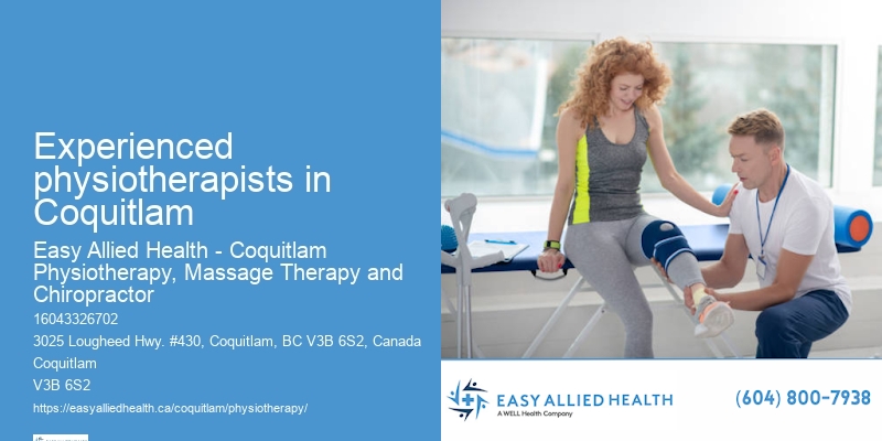 Physiotherapy Treatments Experienced physiotherapists in Coquitlam