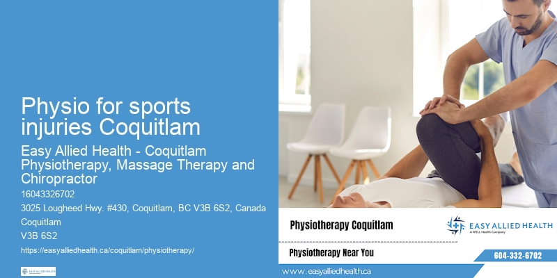 Physio for sports injuries Coquitlam